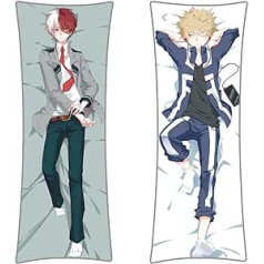 CoolChange Shoto & Todoroki spilvenu pārvalks | Dakimakura vāks My Hero Academia faniem | 150 x 50 cm