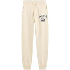 AMERICAN COLLEGE USA Unisex-Kinder Pantalon DE Skriešana American College Enfant Baby Hose, bēšs,