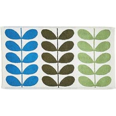 Orla Kiely Trio Stem Riviera vannas paklājiņš, 50 x 90 cm