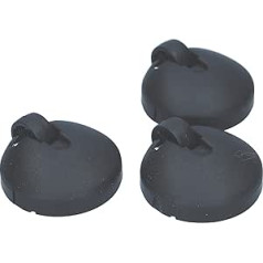 3 x Castor Swivel Castors Compatible with Bosch Siemens Privileg for Vacuum Cleaners 00027606 09930967