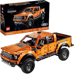 LEGO 42126 Technic Ford F-150 Raptor pikaps, automašīnas modelis pieaugušajiem, ekskluzīvs kolekcionāra modelis