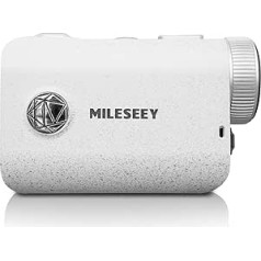 MiLESEEY Hochwertige Tasche Laser Entfernungsmesser Golf mit IP65 Wasserdicht, 1000 ярдов Wiederaufladbarer Laser-Entfernungsmesser für Golf, 0,1 с Флаггенмаст Verriegelung Vibration