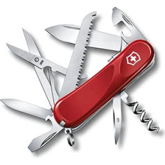 Victorinox, Schweizer Taschenmesser, Evolution S17, Multitool, 15 Funktionen, Klinge, bruto, Dosenöffner, Schraubendreher 3 mm, Feststellklinge