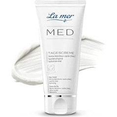 La mer MED mitrinošs dienas krēms - sejas kopšana jutīgai un sausai ādai - sejas krēms vīriešiem un sievietēm - 50 ml