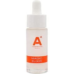 A4 Magic Elixir - Augstas kvalitātes pretnovecošanās un grumbu želeja sejas kopšanai un ādas atjaunošanai - 20 ml | Clean Beauty aktīvās sastāvdaļas kosmētika uz dabīga pamata