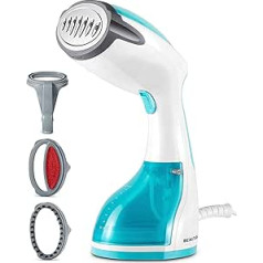 Beautural Steamer 1200 W 260 ml Steam Brush 30s Quick Heating Garment Steamer for Travel and Home (Blue)