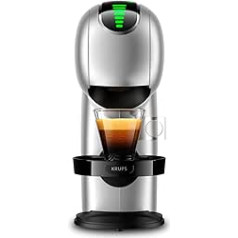 Nescafé Dolce Gusto Krups Genio S Touch KP440E10 Automatic Coffee Machine for Espresso and Other Drinks in Capsules, 8 L, Silver