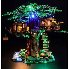 LIGHTAILING gaismas komplekts (Ideas Tree House) modelim — LED apgaismojuma komplekts, kas saderīgs ar Lego 21318 (modelis nav iekļauts)