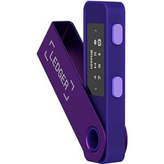 Ledger Nano S Plus (Amethyst Purple) — The Perfect Hardware Wallet for Getting Started in Securely Managing All Your Crypto and NFTs.