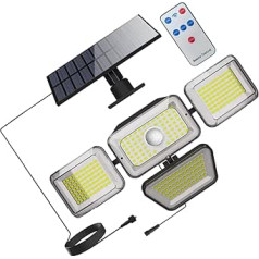 Yardwe 1 Set Solar Außenleuchten Geteilte Stufenleuchten Abs