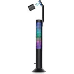 OLIGHT Nightour LED galda lampa, silta balta un RGB krāsu maiņa, aptumšojama atmosfēra, naktslampa ar nepārtrauktu spilgtumu, 60 lūmeni, daudzfunkcionāla galda lampa lasīšanai, darbam