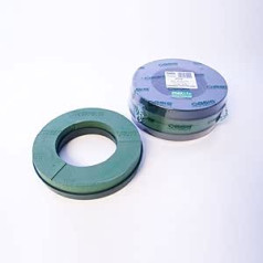 4 Stück Oasis Naylorbase Kunststoff basierend Steckschaum-Ring 25 cm (25,4 cm)