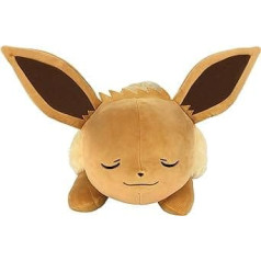 Bizak Eevee 63220076 mīksta rotaļlieta miega cepure 46 cm, brūna