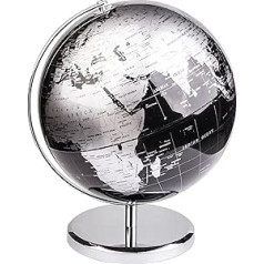 Exerz Metallic Globe with a Rustproof Steel Packaging in High Quality Kraft Box Ideal as a Gift