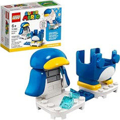 LEGO Super Mario Penguin Mario Power-Up Pack 71384 būvēšanas komplekts; Kolekcionējama dāvanu rotaļlieta radošiem bērniem, jauna 2021 (18 gab.)