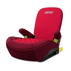 LETTAS I-SIZE Isofix 3. grupas bērnu sēdeklītis (125-150 cm, 22-36 kg) Automašīnas sēdekļa paaugstinājums no 6 līdz 12 gadiem