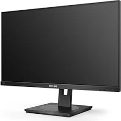 Philips 242S1AE 24 collu FHD monitors, regulējams augstums (1920 x 1080, 75 Hz, VGA, DVI, HDMI, DisplayPort) Melns