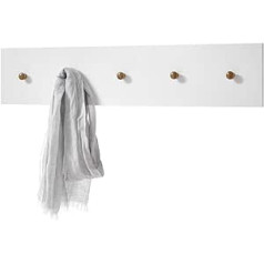 Möbel-Store24 Cervin M52247WE5 Coat Hook Hallway Hallway Hallway Hallway Hallway White Matt MDF Veneer Oak 97 cm