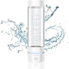 H2 Life ūdeņraža ūdens ģenerators, profesionāla ūdeņraža ūdens pudele, kas nesatur BPA, divrežīmu pārnēsājams atkārtoti lietojams ūdens jonizators ar SPE un PEM