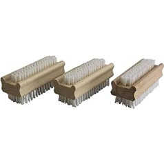 Bümag BÜMAG Pack of 10 Hand Brush Nagu Brush Wood PPN