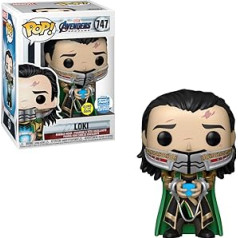 Funko pop! Marvel: Avengers Endgame — Loki ar Glow-in-The-Dark Tesseract