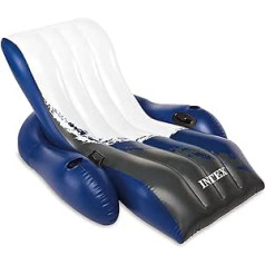 Intex 58868 Pool Lounge Deluxe gaisa matracis ar dzērienu turētāju