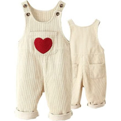 Happy Cherry Baby Dungarees Zēniem Meitenēm Velvets Dungarees Toddler Regulējamas Bikšturi Dungarees Velvets Jaundzimušajam Bezpiedurknēm Viengabala Romper Overall 70-120