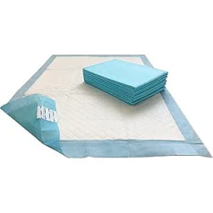 Medokare Disposable Incontinence Bed Pads, Hospital 1500 ml Disposable Underpads for Elderly Adults Kids Disposable Bed Liner Mat, 10 g SAP
