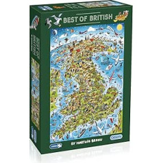 Gibsons Best of British Puzzle (1000 Teile)