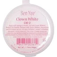 Ben Nye Clown Makeup White Face Mask - 49 Grams