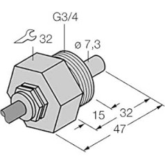 6870473-FCS-G3/4A4-NAEX0,Strömungsüberwachung Eintauchsensor