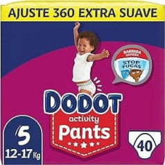 DODOT — Activity Baby Bikses ar autiņbiksītēm 40 gab. 5. izmērs