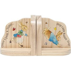 Beatrix Potter Peter Rabbit Wooden Book Ends