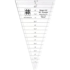 Simpli-EZ 8829418 30 Grad Dreieck Quilt-Werkzeug