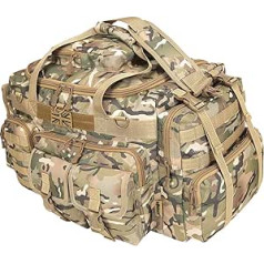 * Kombat Tactical Saxon Travel Bag - 65 Litre BTP/MTP Military Kit Patrol Pack Bag, British Terrain Pattern, Saxony