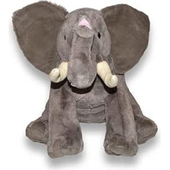 Wild Republic 19517 Jumbo Plüsch Elefant, großes Kuscheltier, Plüschtier, Little Biggies, 53 cm