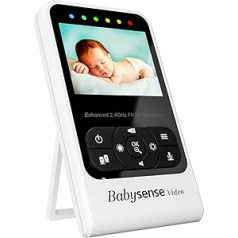 Babysense vecāku ierīce video mazuļa monitoram V24R — nav piemērota vecākiem V24UK modeļiem