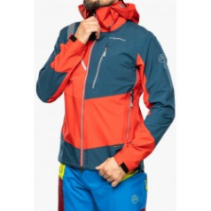 Jaka ALPINE GUIDE GTX JKT M XL Poppy/Storm Blue