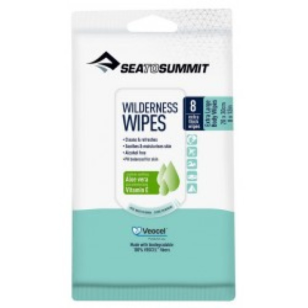 Mitrās salvetes Wilderness Wipes XL 8gab