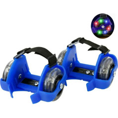 AG234B Roller skates with light on blue shoes