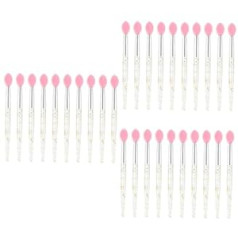 Minkissy Pack of 30 lūpu masku otu lūpu krāsa sievietēm lūpu krāsas aplikators lūpu otiņa Magic Wand lūpu otu aplikators izgatavots no silikona grima otu pārnēsājama Miss Silica Gel