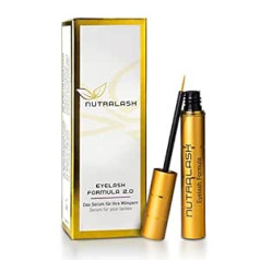 ‎Nutracosmetic Nutralash Eyelash Formula 2.0 — skropstu serums garām skropstām tikai 6-8 nedēļās I Lash Serum I Skropstu serums Growth I Serums skropstu augšanai / Skropstu pieaudzēšana I Made in Germany I 1 ml