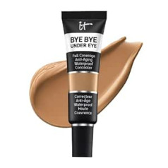 It Cosmetics Bye Bye Under Eye Pilnīgi pārklājošs pretnovecošanās ūdensnecaurlaidīgs korektors (40,0 dziļi iedegums)