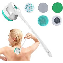 ‎Suphyee Facial Cleansing Brush - Body Cleansing Scrubber - Portable Rechargeable Face and Body Cleansing Brush for Girls and Women, Facial and Body Cleansing Massage Suphyee