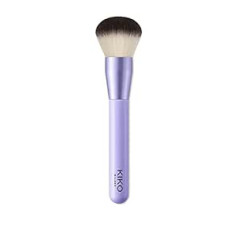 Kiko Milano Smart Powder Brush 102 | Apaļa birste sejas pūderim, sintētiskie sari