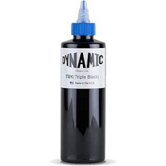 Viking-Ink B&W DYNAMIC Tattoo Ink, trīskāršs melns, 240 ml