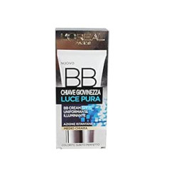 L'oréal Paris chiave giovinezza luce pura - bb krēms izlīdzinošs krēms lighting medium dzidrs 50 ml