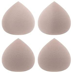 Karjiaja 4 Pieces Marshmallow Sponge Makeup Set Rozā aplauzums Sūkļi Bez Lateksa Sūkļi Beauty Blender Makeup Sponge Īpaši mīksts kosmētikas sūklis tonālajam krēmam, krēmiem un pūderiem