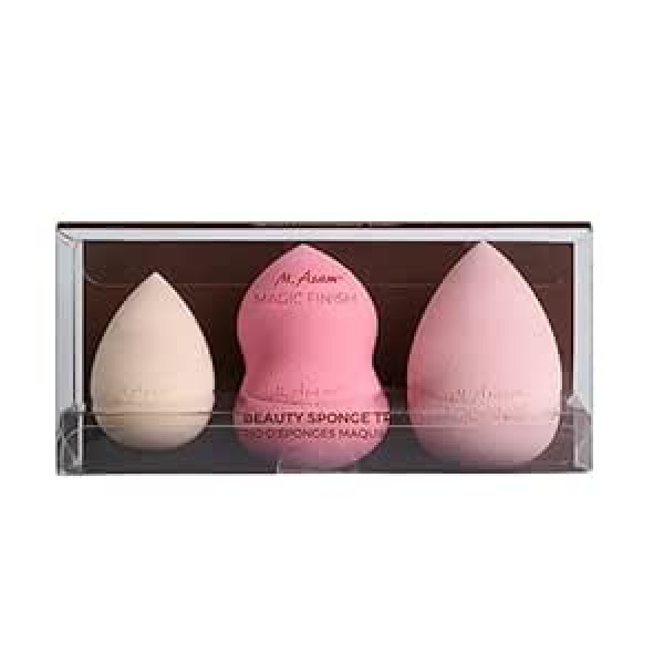 M. Asam Magic Finish Make-Up Sponge Trio (3 шт. в упаковке) — трио спонжей для идеального нанесения и растушевки мусса, компактного и жидкого макияжа, можно ис