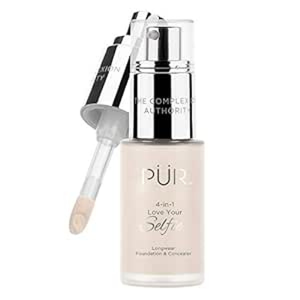 Pur Cosmetics Četri vienā Love Your Selfie Longwear tonālais krēms un korektors — Pur Cosmetics sievietēm LN2 — 1 unce grims